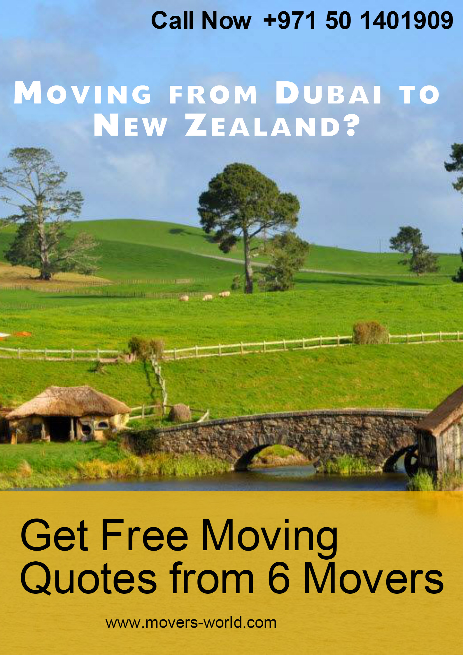 Moving from Dubai to New Zealand